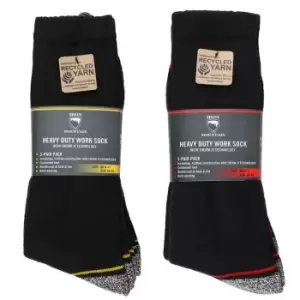 Image of Iron Mountain 12 Pack Workwear Socks Mens - Black