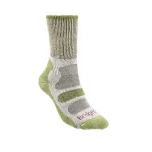 Image of Bridgedale HIKE Lightweight Cotton Cool Comfort Boot Womens - Small Spring Green
