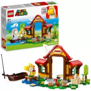 Image of LEGO Super Mario Picnic at Mario's House Expansion Set 71422