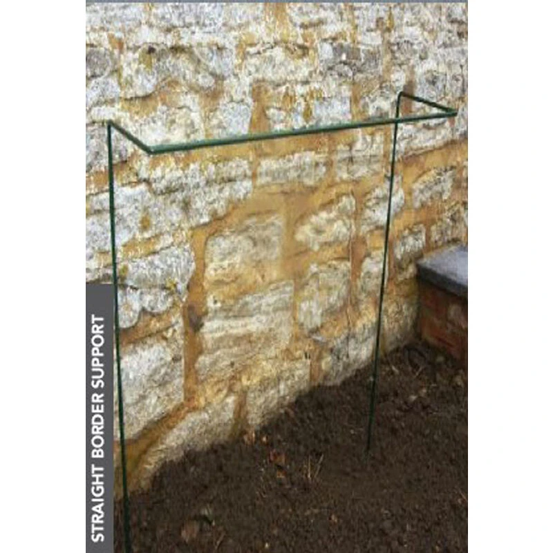 Image of 12 Inches Straight Border Support (Pack of 4) - Steel - L20.3 x W76.2 x H30cm - Green PopForg12StraiBordSupPS51-4PK
