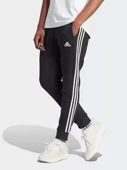 Image of adidas Future Icons 3 Stripe Pants - Black/White, Size XS, Men