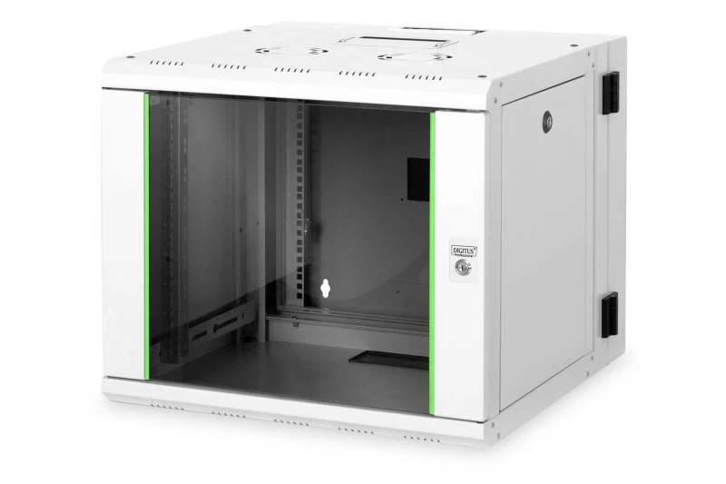 Image of Digitus Wall Mounting Cabinet Unique Series - double sectioned. pivote