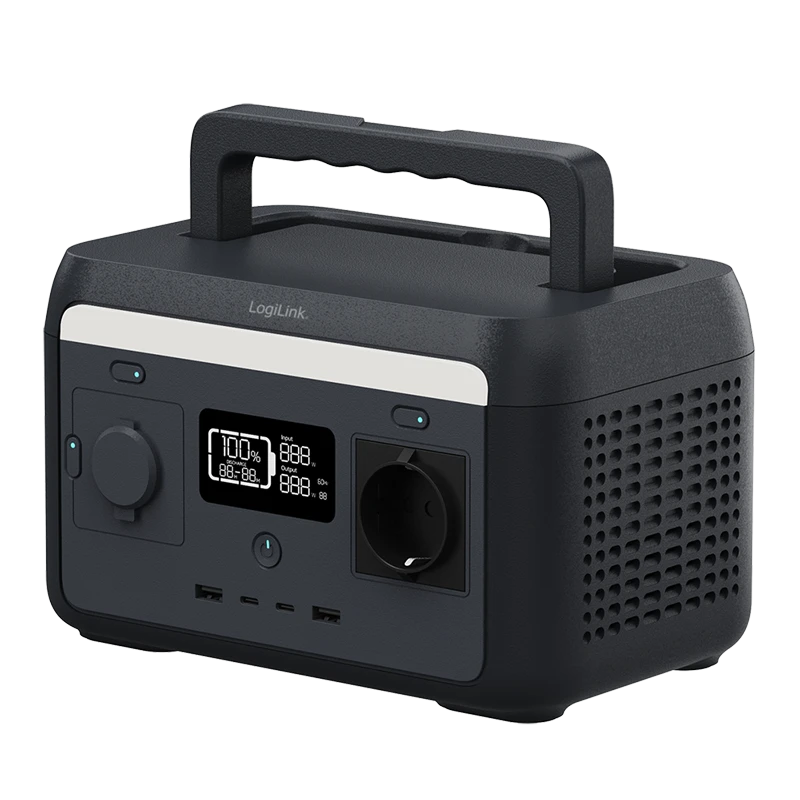 Image of LogiLink Portable power station. 300W. LiFePO4 battery