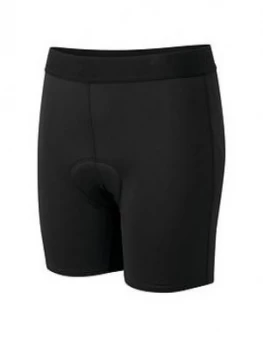 Image of Dare 2b Womens Recurrent Under Cycling Shorts - Black, Size 10, Women