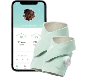 Image of OWLET Smart Sock Baby Monitor - 3rd Generation, Mint