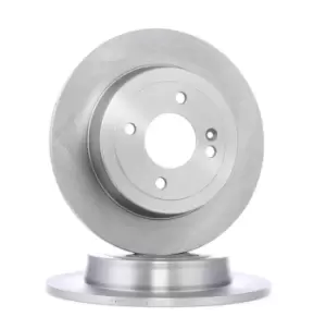 Image of RIDEX Brake disc HYUNDAI,KIA 82B0777 584110U300,58411C8000,584110U300 Brake rotor,Brake discs,Brake rotors S584110U300