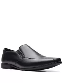 Image of Clarks Sidton Edge Shoes - Black, Size 9, Men