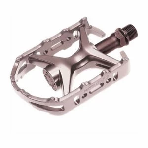 Image of MKS MT-E, Low Profile, mountain Bike Pedal-Silver
