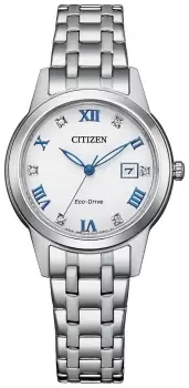 Image of Citizen FE1240-81A Womens Silhouette Crystal Eco-Drive Watch
