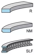 Image of Piston Ring Kit 800072010000 by Kolbenschmidt