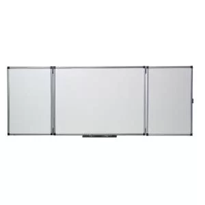 Image of Nobo Enamel Folding Whiteboard 1200x900mm White