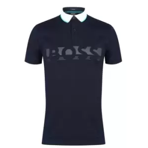 Image of Boss Pavel Polo Shirt Mens - Blue