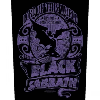 Image of Black Sabbath - Lord Of This World Back Patch