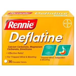 Image of Rennie Deflatine Tablets 36 pack