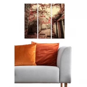 Image of MDF220380931 Multicolor Decorative MDF Painting (3 Pieces)