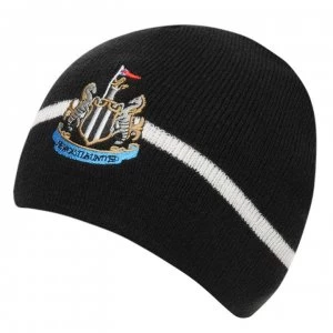 Image of Team Newcastle United Knitted Hat Unisex Adults - Newcastle