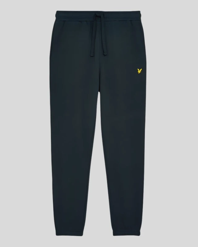Image of Lyle & Scott Mens Slim Fit Cotton Joggers in Dark Navy