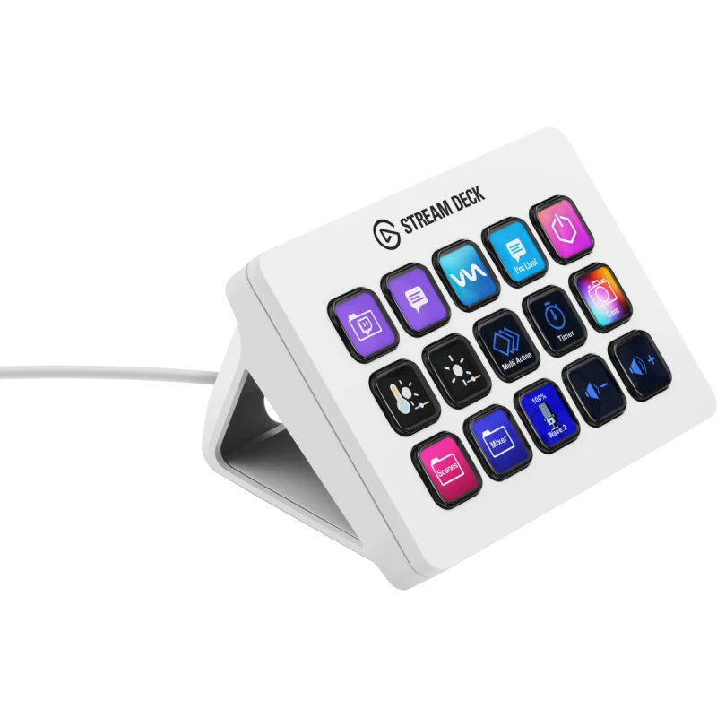 Image of Elgato 10GBA9911 keyboard Gaming USB White
