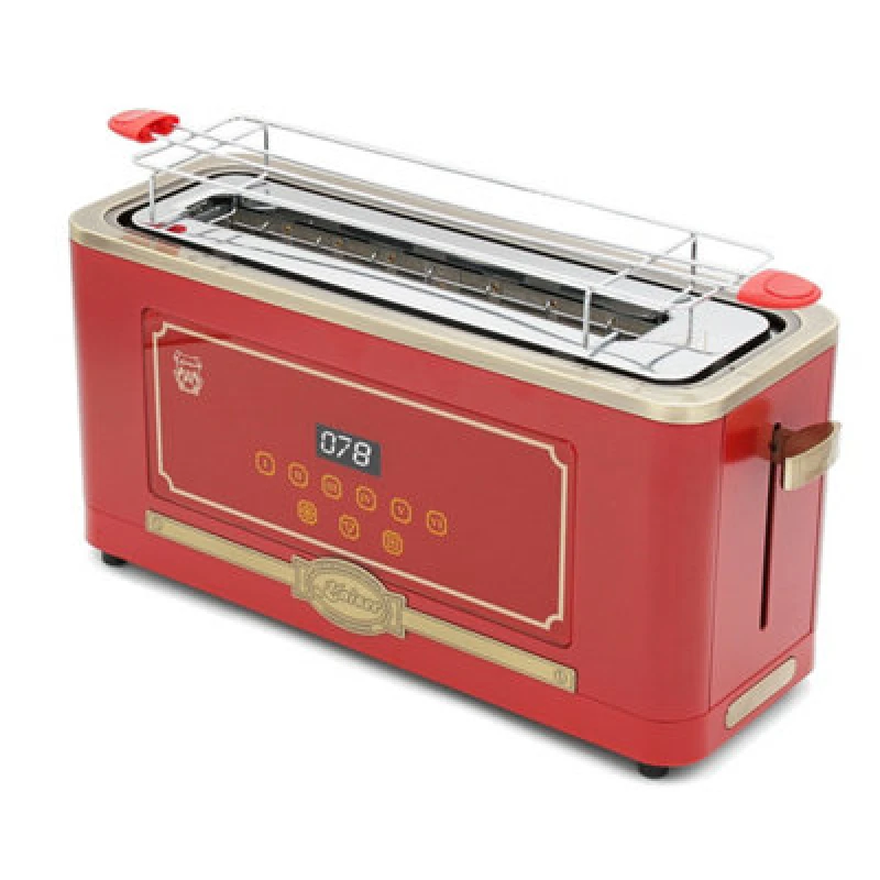 Image of Kaiser Appliances Empire Vintage Electric Toaster Red