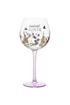 Image of Mother's Day Gin Glass "Auntie"