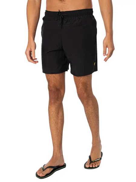 Image of Lyle & Scott Plain Swimshorts Jet Black XXL