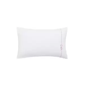 Image of Katie Piper Calm Affirmation Standard Pillowcase, Pink