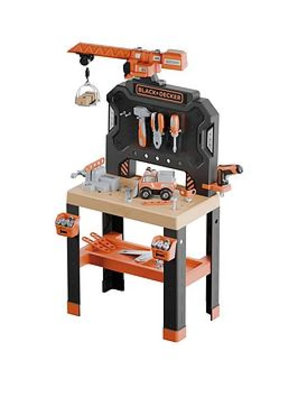 Image of Smoby Black And Decker Builder Workbench, Multi 7600360741