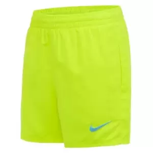 Image of Nike Logo Shorts Junior Boys - Yellow