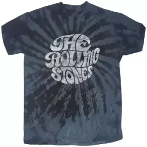 Image of The Rolling Stones - 70's Logo Unisex XX-Large T-Shirt - Black