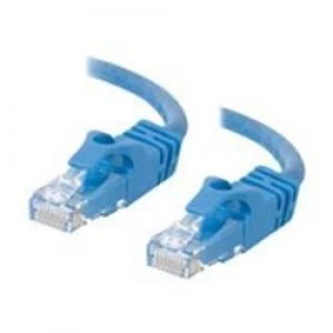 Image of C2G 5m Cat6 550 MHz Snagless Crossover Cable - Blue