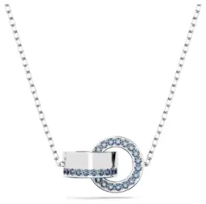 Image of Swarovski 5663504 Hollow Interlocking Loop Pendant Necklace Jewellery