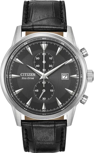 Image of Citizen Watch Eco Drive Corso Mens - Black CZ-518