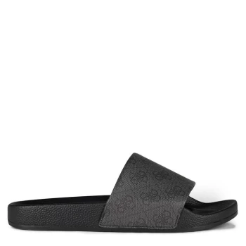 Image of Guess Colcio Sliders - Black
