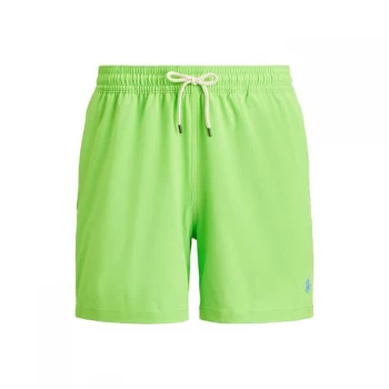 Image of Polo Ralph Lauren Traveller Swimming Shorts - Kiwi Lime