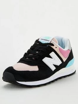 Image of New Balance 574 Trainer - Black