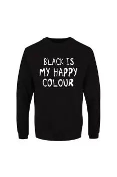 Image of Black is My Happy Colour Sweatshirt