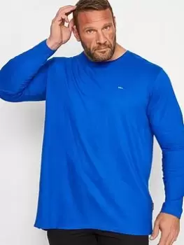 Image of BadRhino Long Sleeve T-Shirt - Blue Size 2XL, Men