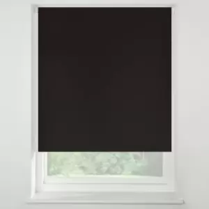 Image of Swish Liquorice Cordless Blackout Roller Blind Black