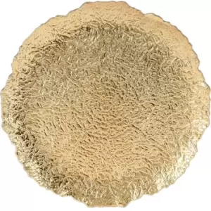 Image of The Spirit Of Christmas OrganicShapePlate24 - Gold