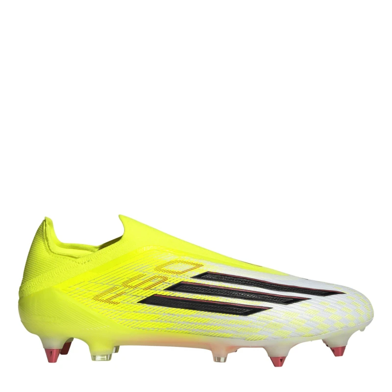 Image of adidas Mens adidas F50 Elite Laceless Soft Ground Football Boots Solar Yellow male 9.5 (44)