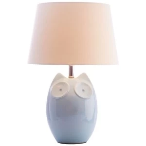 Image of Village At Home Hector Table Lamp - Blue
