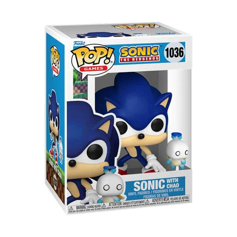 Image of Sonic The Hedgehog Sonic The Hedgehog POP & Buddy! Vinyl Figure Sonic w/ HChao 9 cm