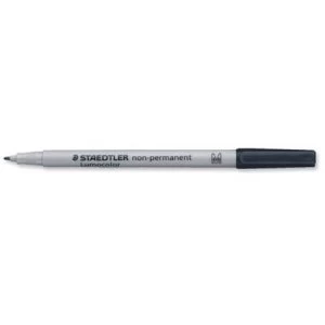 Image of Staedtler Lumocolour 315 1.0mm Non-Permanent Universal Pen Black 1 x Pack of 10