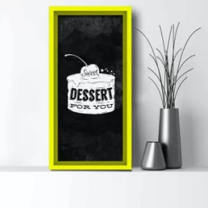 Image of 3060AHS-030 Multicolor Decorative Framed MDF Painting