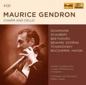 Image of Maurice Gendron Charm and Cello by Robert Schumann CD Album