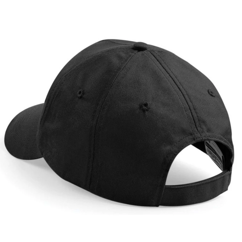 Image of Beechfield Beechfield Men Plain Original 5 Panel Baseball Cap in Black One Size Male 5057520179513