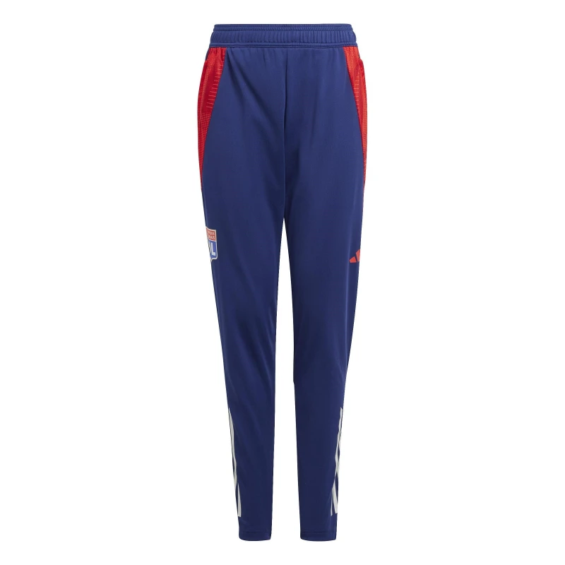 Image of adidas Olympique Lyonnais Tiro 24 Training Tracksuit Bottoms Juniors - Blue Blue 9 - 10 Years