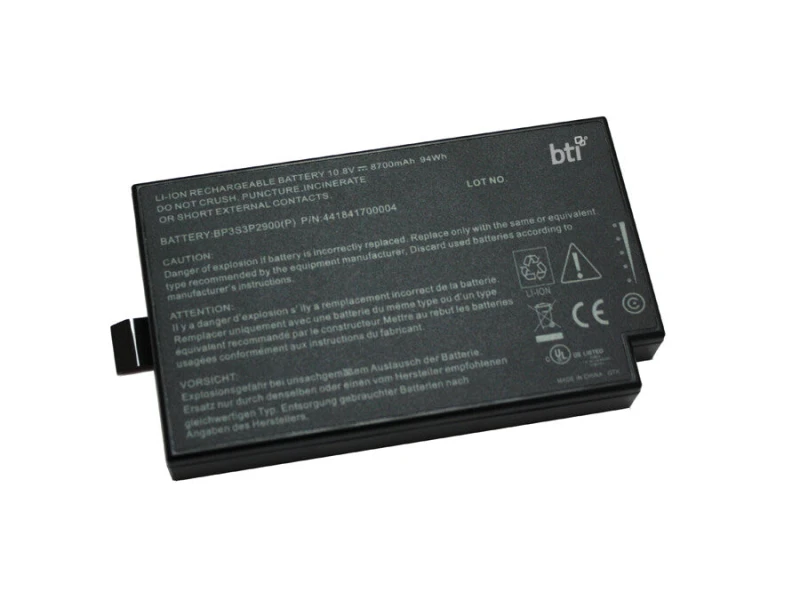 Image of BTI BP3S3P2900-2 compatible 94Wh 9-cell battery for GETAC B300 B300X