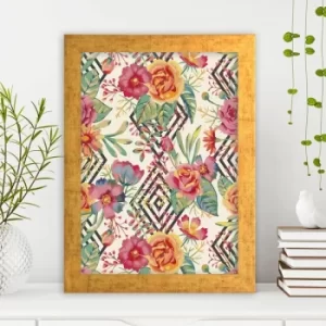 Image of AC293575439 Multicolor Decorative Framed MDF Painting