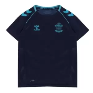 Image of Hummel Southampton FC T Shirt 2021 2022 Juniors - Blue